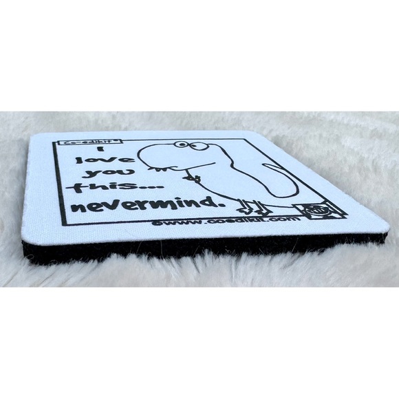 NEW Co-edikit I love you this… nevermind. T-Rex drink coaster - Picture 8 of 14